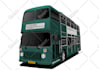 draw your bus vehicle into a vector cartoon