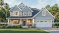 render 3d architectural exterior home design, interior house walkthrough video