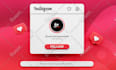 create unique instagram logo with free mockup