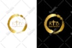 design gold luxury logo