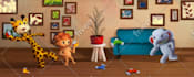 paint cute children book illustrations