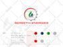 design hvac oil gas plumbing energy industrial business logo
