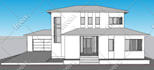draw the exterior of your house with sketchup