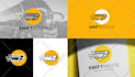 create 3 modern minimalist business logo design