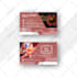 design a beautiful and simple business card template
