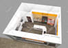 do interior design shop , kiosk, and millwork drawing