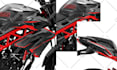 design motorcycle livery, decal, sticker