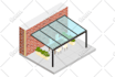 create isometric vector illustration or map for you