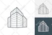 design elegant monoline or line art logo style design