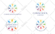 create sacred geometry logo and branding