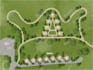 render map illustration or site plan,rv park,campground park