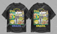 do vintage 90s any custom bootleg rap t shirt design