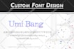 develop or modify custom font design font ttf and otf