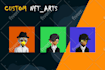 create exclusive nft design custom design special for you include code metadata