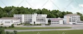 do apartment and house exterior architectural 3d rendering