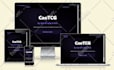 register domain name, business email, website landing page
