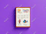 do children coloring book, book cover and interior design