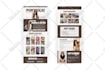 design a ugc portfolio website in canva