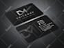 design modern minimalist and luxury business card