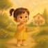 create pixar style childrens book illustration using ai