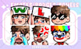 create custom twitch emotes, badges and sub badges