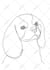 draw your pet in one line drawing style
