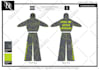 create technical sketch and tech pack for clothing brand