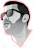 do line art portrait illustration from photo