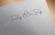 do signature logo with a cartoon face