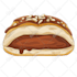 make a realistic food illustration in my style