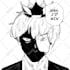 draw the iconic jjk gojo panel with your character