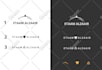 design professional minimalist business logo, branding kit and brand identity