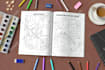 make kids and adults coloring book interior pages