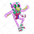 create retro pixel art