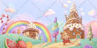 draw illustrated children book illustration, cute and fun