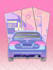 draw your car into aesthetic anime style