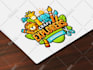 design daycare childcare babyshop school and kids logo