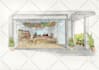 draw gorgeous artist impression of your interior space