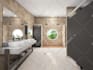 do interior design with realistic 3d rendering