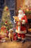 create unique christmas  illustration in ai art format