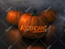 create an image of a pumpkin carved with your logo, business, or family name