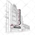 do hand drawn sketch and line art architectural illustrations