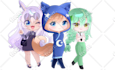 create cute anime chibi for you