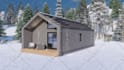 visualize building elevation and model with landscape