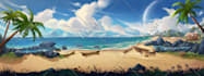 create 2d environment and game background for you