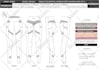 create professional fashion technical sketches and complete tech pack