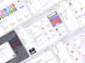 do modern mobile app or website ui ux design using figma xd