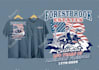create vintage retro t shirt design with hand drawn elements