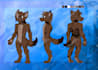 draw furry reference sheet, furry art, sfw anthro art fursona oc reference sheet