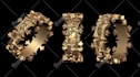 create name or word pendant 3d cad model